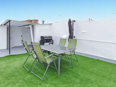 outside