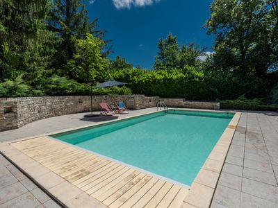 Schwimmbad des Ferienhauses