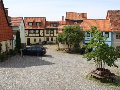 Blick aus dem Schlafzimmer