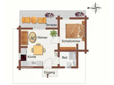 Ferienhaus für 3 Personen (38 m²) in Quitzdorf am See 9/9