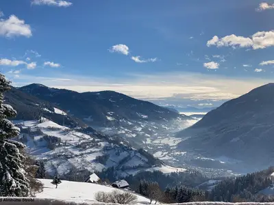 Panorama Winter@Almhütte&Almhaus Strobl