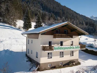 Haus im Winter