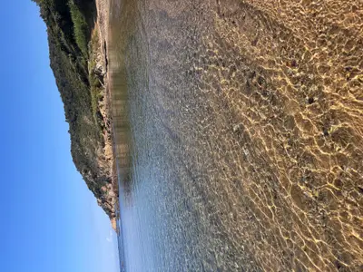 die Bucht von bonne terrasse auf 40 m