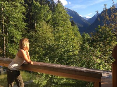 Ausblick von der Terrasse