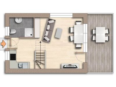 Ferienhaus für 3 Personen (60 m²) in Rankwitz 6/10