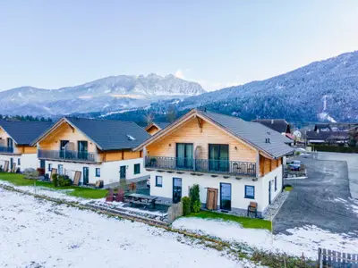 Außenseite Ferienhaus [Winter]