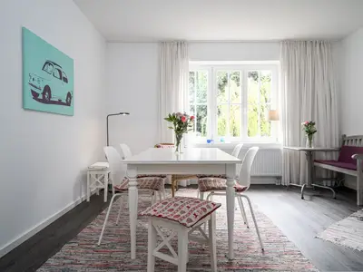Ferienhaus grüne Tür in Rechlin