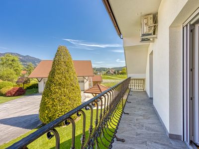 Blick vom Balkon der Einheiten im 1.