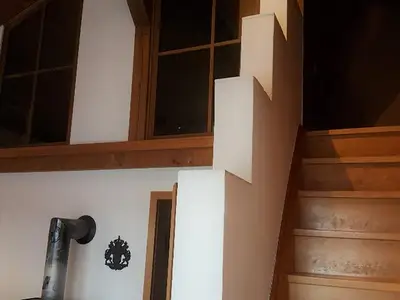 Treppe + Ofen