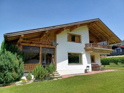 Alpen-Chalet Benzeck im Sommer