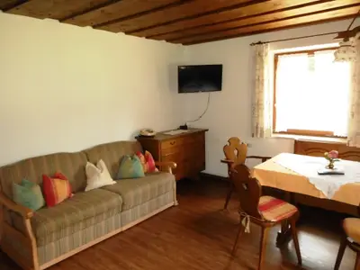 so wohnen Sie im Ferienhaus Seewiesenalm