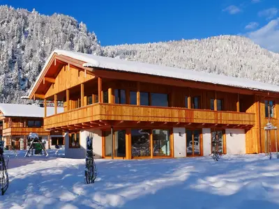 Ansicht Winter Terrasse Südseite