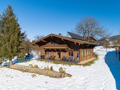 Außenseite Ferienhaus [Winter]