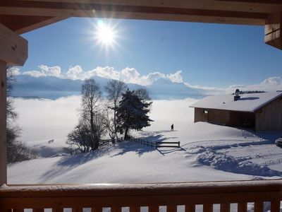 Sommersonne vom Balkon