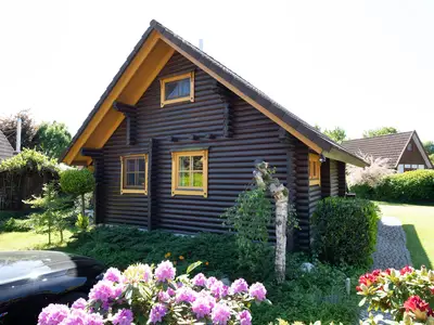 Rückseite des Ferienhauses