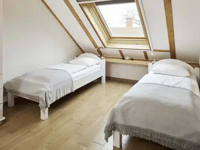 Fliederhaus - Schlafzimmer OG mit Einzelbetten