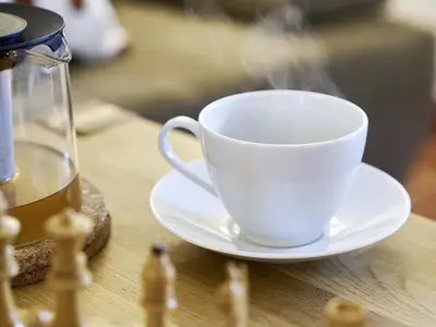 Holunderhaus - Detail Teetasse