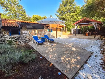 outside