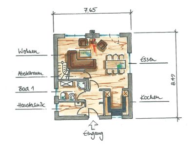 Ferienhaus für 7 Personen (120 m²) in Röbel/Müritz 5/10