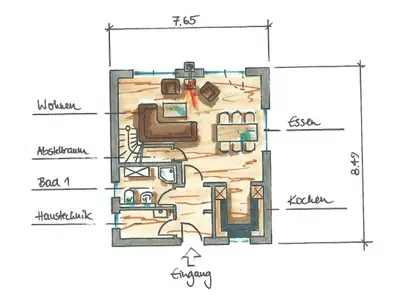 Ferienhaus für 7 Personen (120 m²) in Röbel/Müritz 5/10