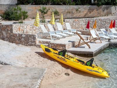 Der Strand ist für unsere Gäste reserviert