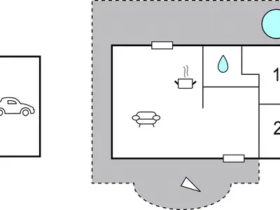 Ferienhaus für 6 Personen (62 m²) in Rømø 1/10