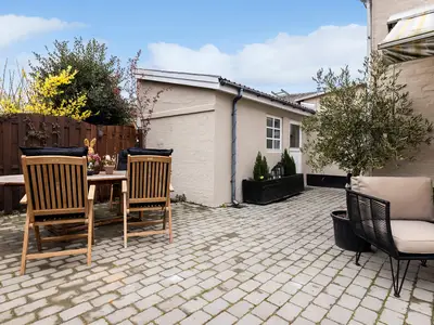 outside