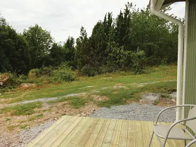 outside