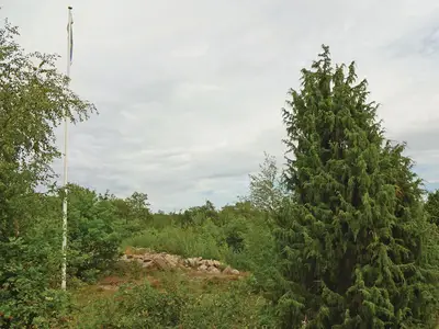 outside