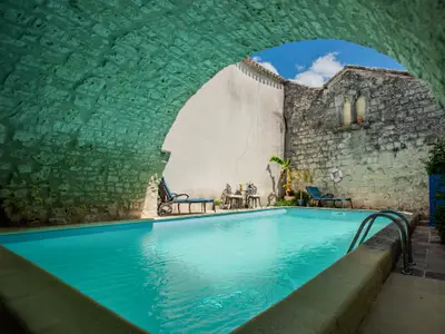 Pool des Ferienhauses