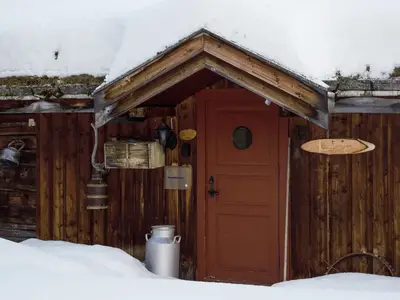 outside