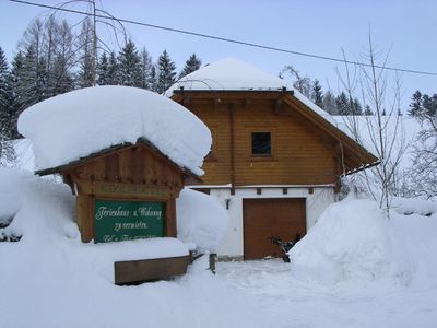 Kleines Ferienhaus Koglerhütte - Winter
