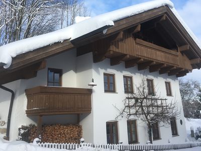 Ferienhaus Auszeit im Winter