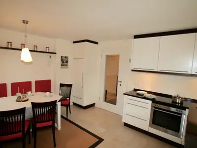 Küche Seitenansicht