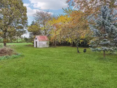 outside