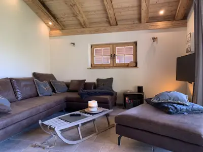 Chalet-Hyggei- Wohnbereich