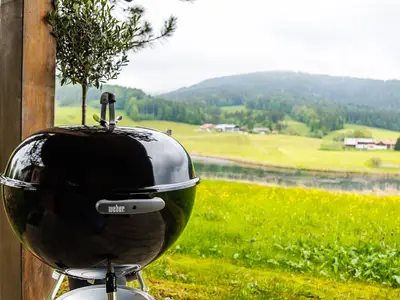 Grillplatz bei der Gartenhütte