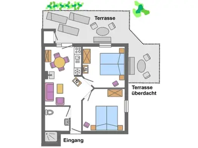 Ferienhaus für 5 Personen (50 m²) in Saal 4/10