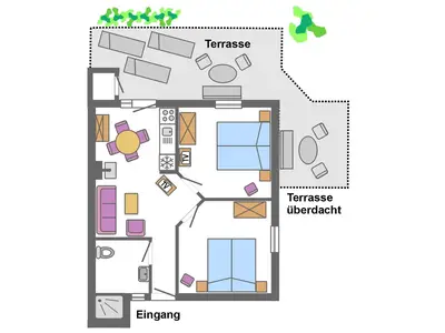 Ferienhaus für 5 Personen (50 m²) in Saal 4/10