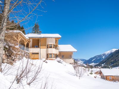 Außenseite Ferienhaus [Winter]