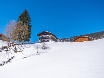 Außenseite Ferienhaus [Winter]