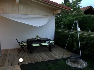 Die Terrasse Ostseite