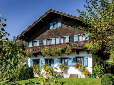 Außenansicht Ferienhaus Stockinggut Herbst