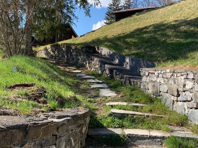 Der Weg hoch zum Chalet Mahli