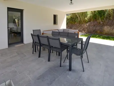outside