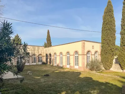 outside