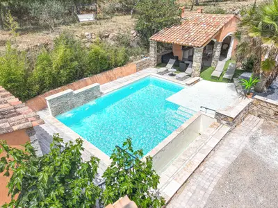 Pool des Ferienhauses