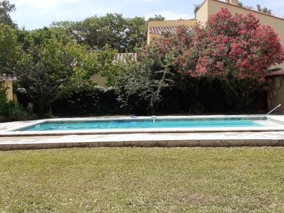 la piscine privative