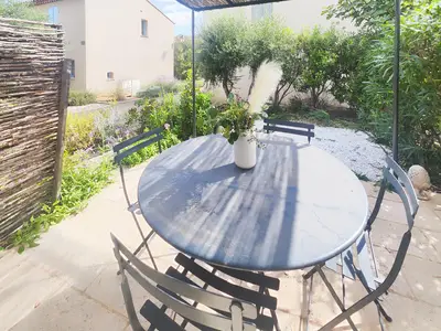 outside
