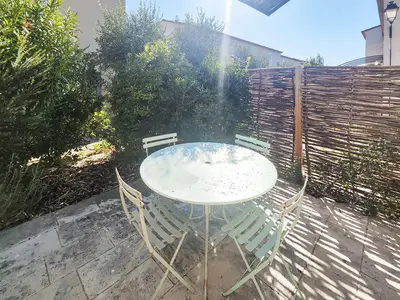 outside